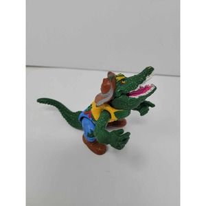 Vtg 1989 Leatherhead TMNT Playmates Teenage Mutant Ninja Turtles Action Figure